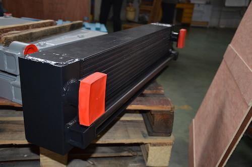 Performance air to air heat exchanger charge air intercooler for automotive performance aftermarket