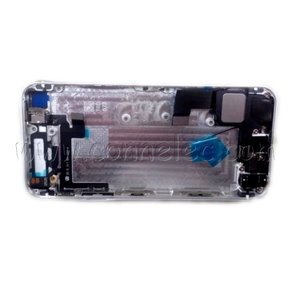Iphone 5S back cover with small parts, repair for Iphone 5S, for Iphone 5S back cover