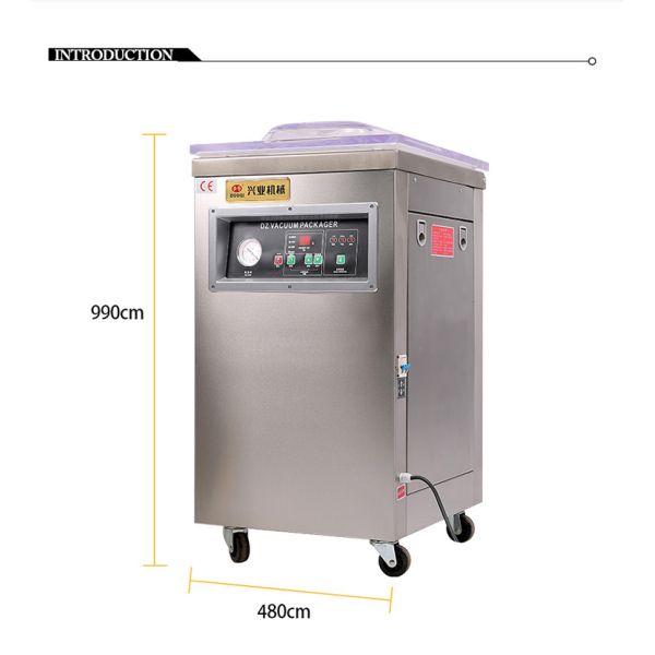 20 L/S Коммерческая вакуумная упаковочная машина для сырного мяса хлеба Модель DZ-400