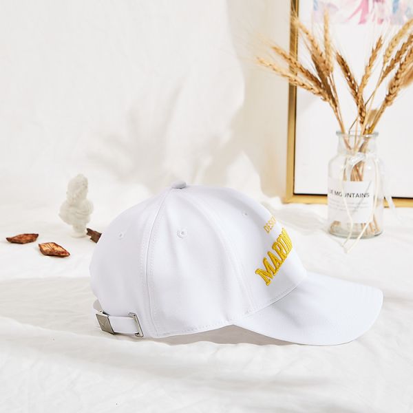 62cm Printed Baseball Caps With Flat Embroidery Logo