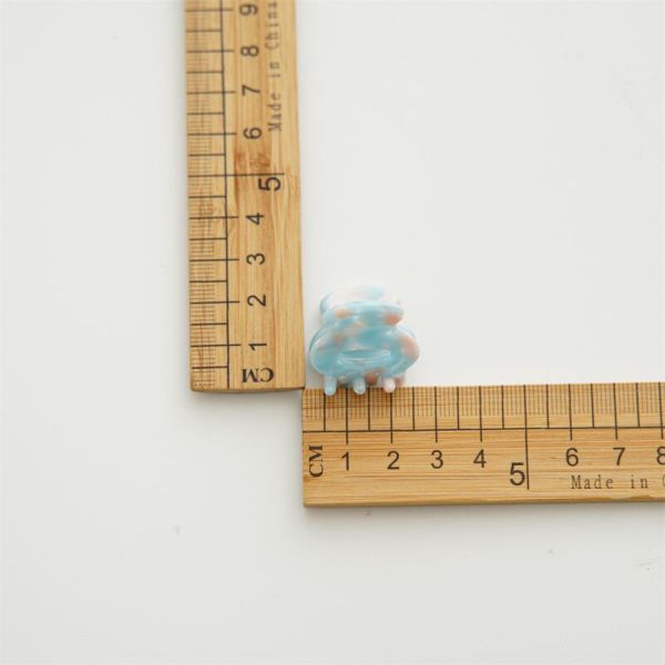Acetic acid small hairpin side braid grab clip broken hair clip temperament clip hair clip headpiece women