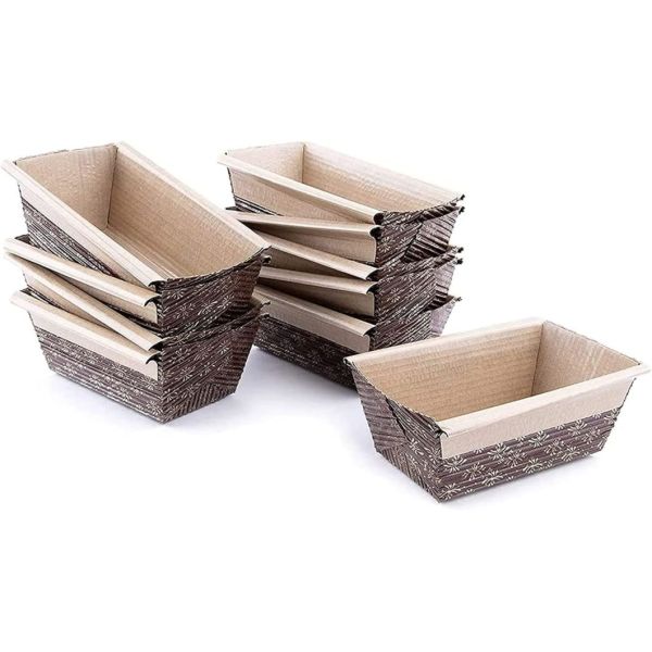 Легковес хлебца торта прессформы небольшой Адвокатуры бумажный печь покрытый лотком течебезопасный