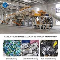 Máquina de reciclagem de resíduos de baterias de ácido de chumbo e de lítio