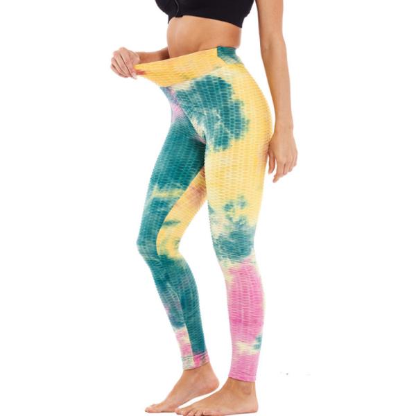 Sports Booty Scrunch Tights High Waist Butt Lift Ruffle Yoga Leggings