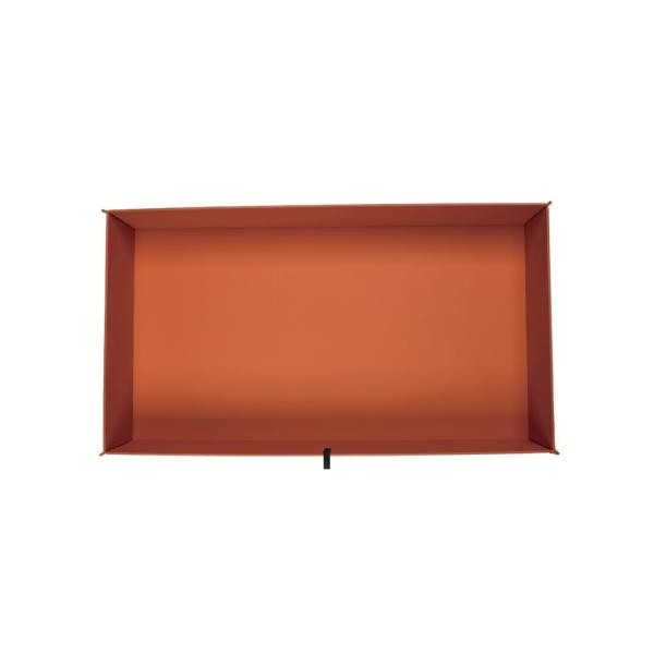 Handcrafted Modern Open-Top Storage Boxes/Bins with Metal Pull-Ring, PVC-Coated Epoxy Resin Structure, for Closet Wardrobe Organization (YG-H026)