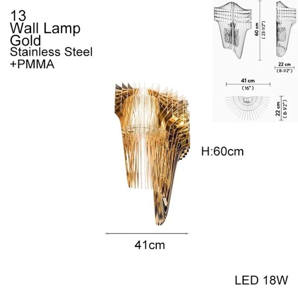 Nordic Modern Streamline Ceiling Pendant Lights Aria XL Pendant（WH-AP-630）