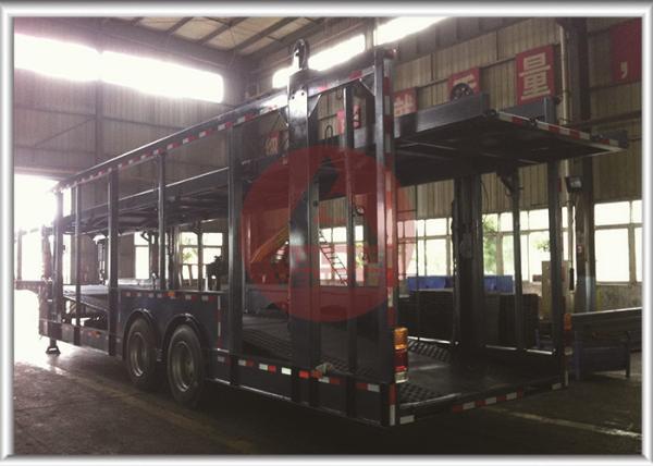 4 Sets Hydraulic Cylinder Auto Carrier Trailer German Suspended Tech  Submerged Arc Welding