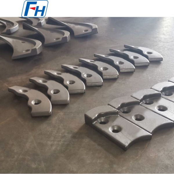 Concrete Mixer Wear Blades (Assorted Arc Types) | FH® OEM Replacement Parts for Global Markets