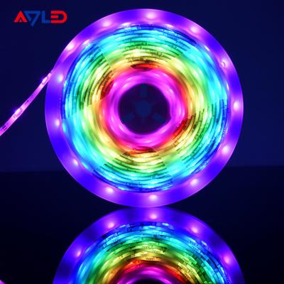 Luzes de tira programáveis DC12V do diodo emissor de luz do RGB do carro 24V 7.2W WS2811 IC