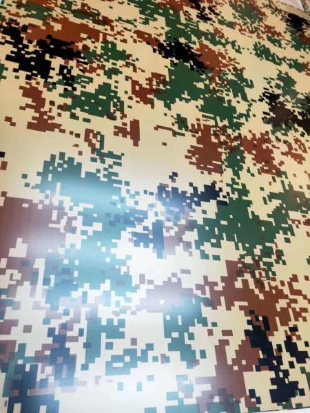 Disruptive Pattern Prepainted Aluminum Plate For Construction Roofing