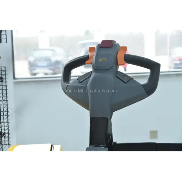 Hydraulic Loading Electric Pallet Stacker with Compact Structure for Narrow Aisle Operation