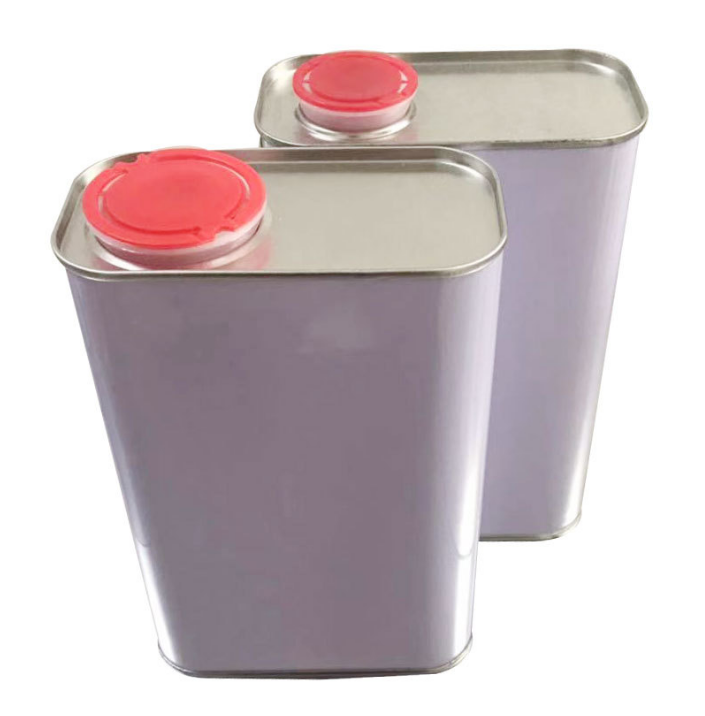 Покрасьте упаковывая печатание цветов отправки 4 ведра металла квадрата жестяной коробки аэрозоля быстрое