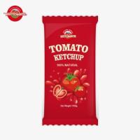 10 gramas de ketchup de tomate oferece um sabor doce e rico com ingredientes naturais a um preço de fábrica
