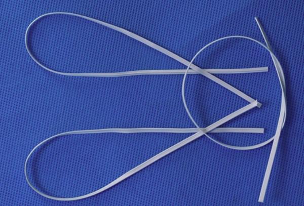Full Plastic Non Woven Face Mask Nose Wire White Black Nose Bridge Wire PP/PE