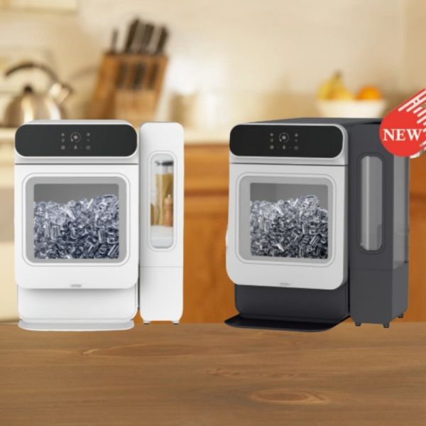 Home Kitchen Pipeline 3.8L Water Capacity Ice Maker with Touchpad Control Panel