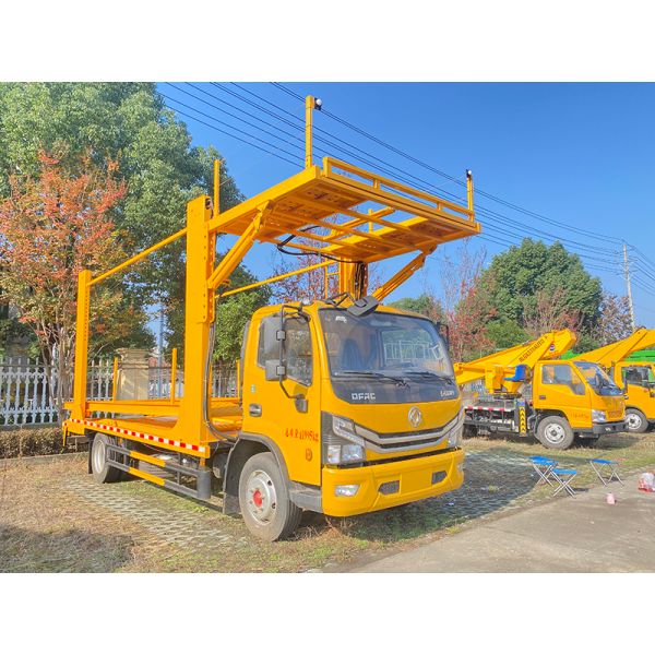 4X2 Cheap Price Small Car Transport Truck Car Carrier Platform for 4 Pieces Auto Transport