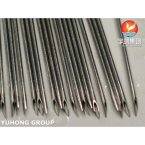 21G Lancet Point Injection Needle , Medical Stianless Steel Needle Tube ISO7864 SUS304