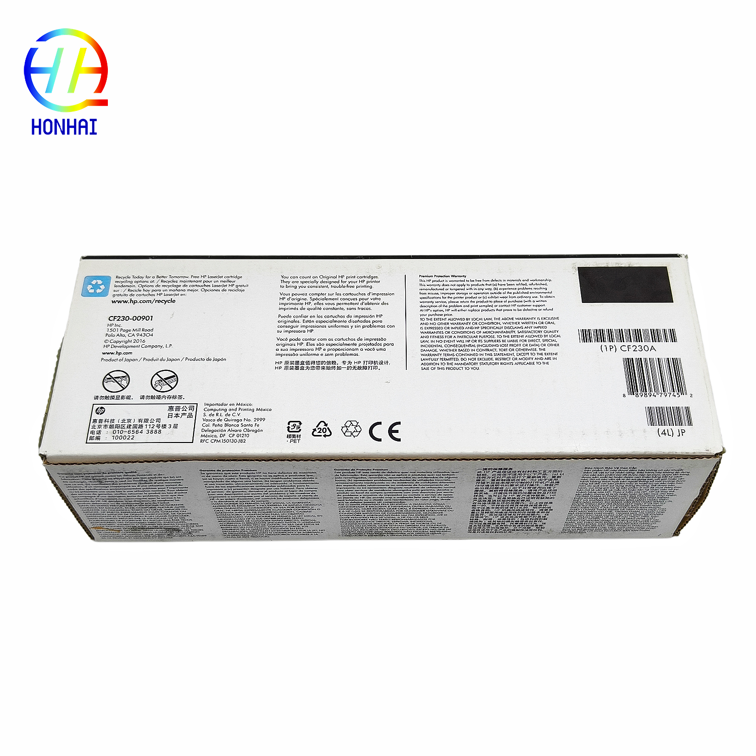 Original 30A CF230A Black Toner Cartridge for HP LaserJet Pro M203dw Pro MFP M227fdn M227fdw Printer parts