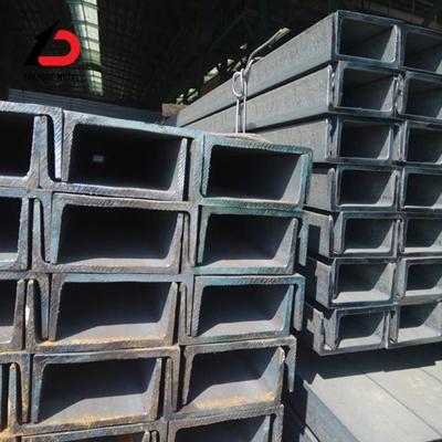 U C Channel 50-400mm Ms S235jr A36 U Channel C Channel Steel Galvanized /Black U Channel Steel Bar for Construction Structure