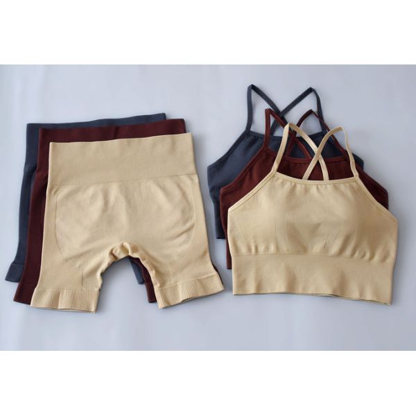 Женщины тренировки носки йоги 3 частей наборы разминки безшовной безшовные