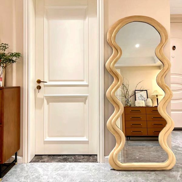 Salon Decorative Full Length Mirror 70 Inch Bedroom Hanging ODM