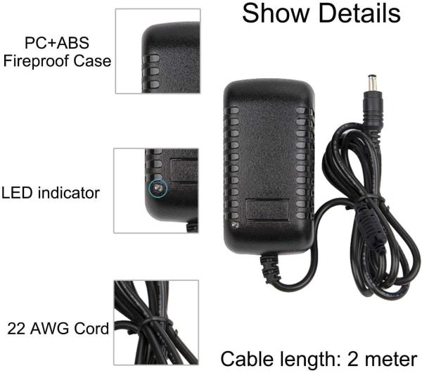 Adaptador de alimentação UE de 6V 1A com protecção contra curto-circuito