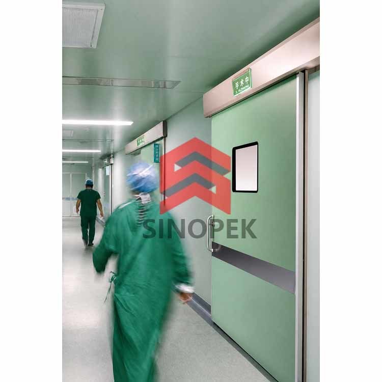 Automatic Hermetic Door | Motorized Full Seal | Hospital & Cleanroom Grade