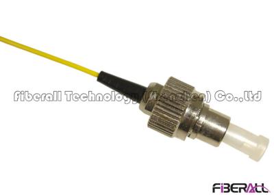FC PC Polishing Connector Single Mode Fiber Pigtails , FC Pigtail Single Core
