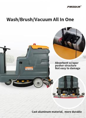 Customized Ride On Floor Scrubber Dryer 20 Lightweight