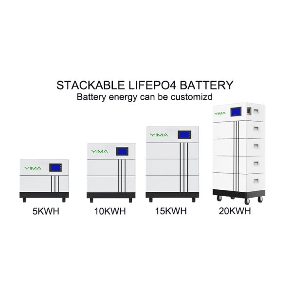High Voltage Lifepo4 Home Battery 20kWh 30kWh For Home Energy Storage System