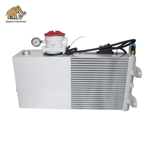 In Stock Concrete Mixer Oil Cooler Radiator 18L 20L 24L 26L Fan, For Concrete Mixer Truck Producing, Repairing