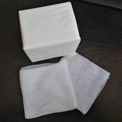 Gauze Swabs cirúrgico 5cm x 5cm uso dental absorvente de 16 dobras