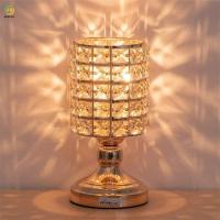 base do bulbo do diodo emissor de luz Crystal Table Lamp E26 da cabeceira do metal 60W
