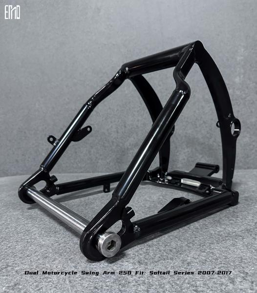 Bras oscillant de moto Harley Davidson en alliage d'aluminium anodisé