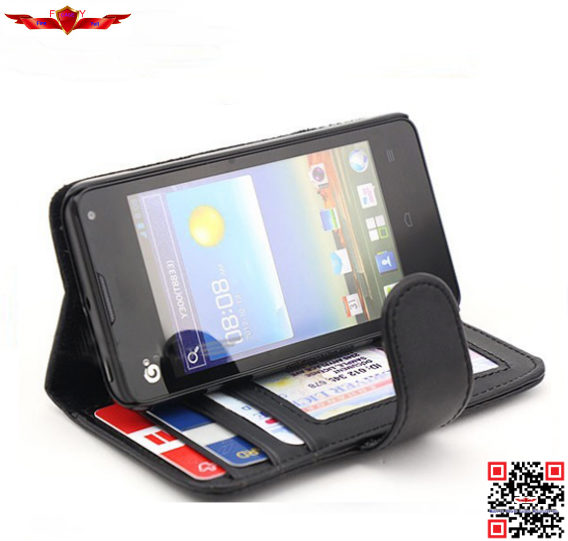 New Durable Dirtproof/Shockproof PU Flip Leather Cover Case For HUAWEI Ascend G630