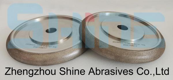 B151 8'' Electroplated Cbn Grinding Wheels For WM7/39.5 Profile Wood Band Saw Blades