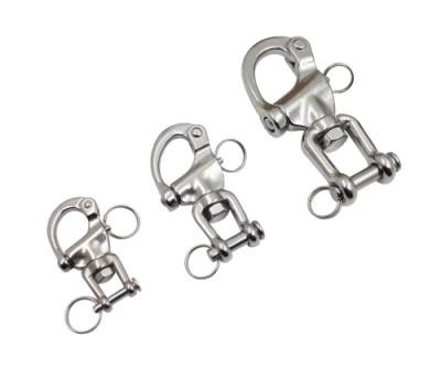 SS304 SS316 Stainless Steel Swivel Snap Shackle