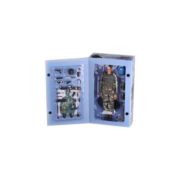 1/6 Model Toy Soldiers Finely Sculpted With Embroidered Tactical Badge