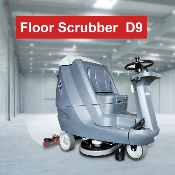 Большая езда танка 180L на скруббере с шириной 1100 скребка