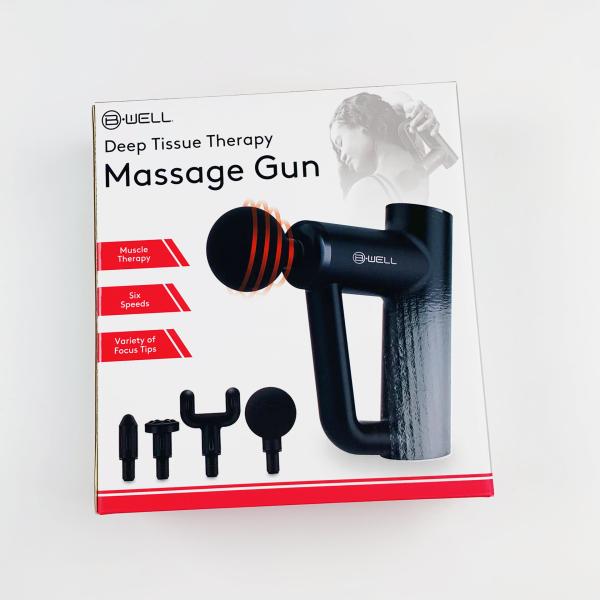 Custom Folding Gift Paper Box Health Care Products Packaging Box for Electronic Muscle Massage Gun