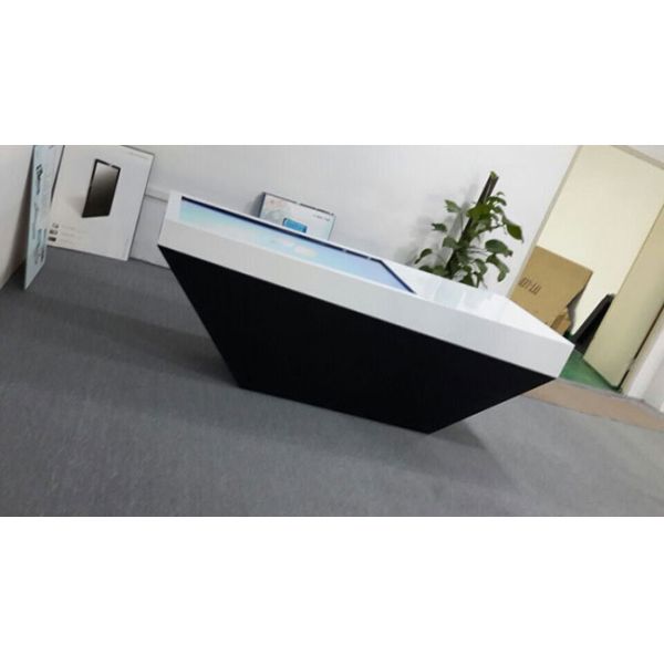 55-Inch Hollow-Out Design Smart Negotiation Table Smart Coffee Table Style Table Top Touch Screen