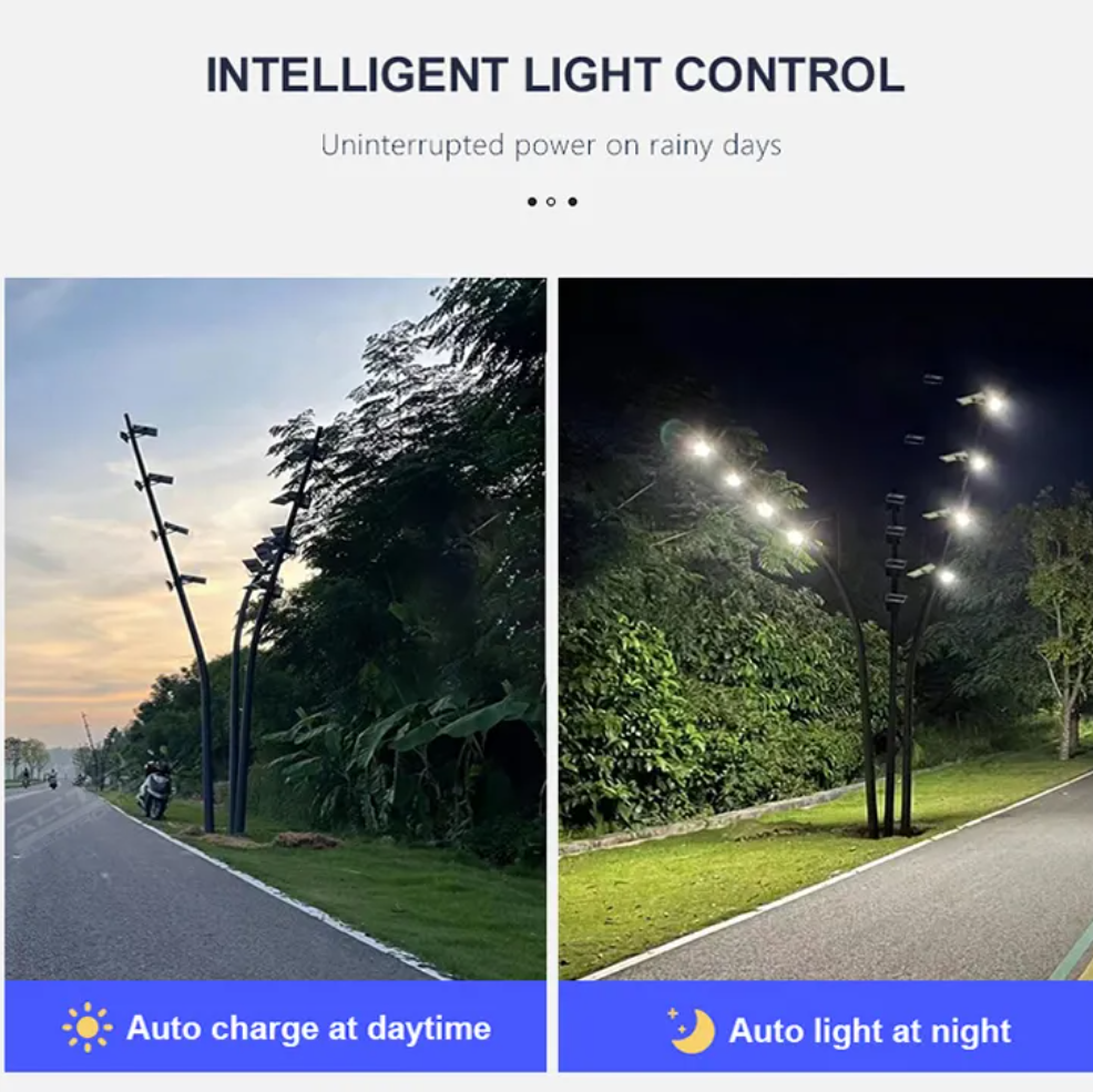 IP65 Waterproof 200W-400W Solar Flood Light with 15000LM High Lumen LED Solar Garden Floodlight