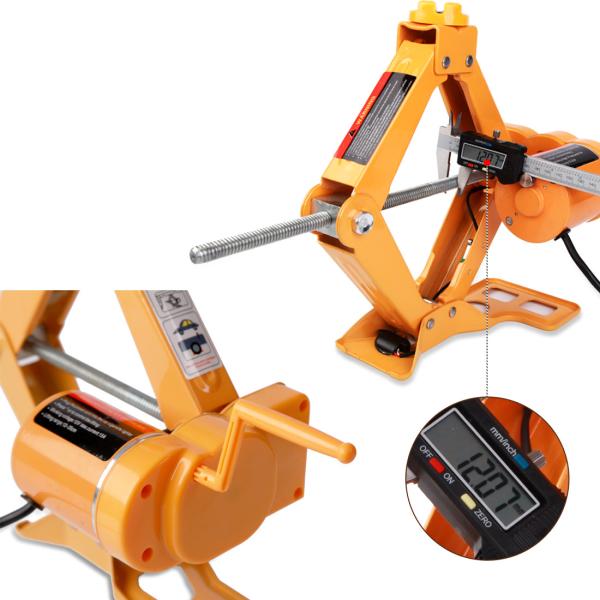Elétricos de alumínio do perfil baixo Scissor Jack 525*450*260mm com controlo a distância