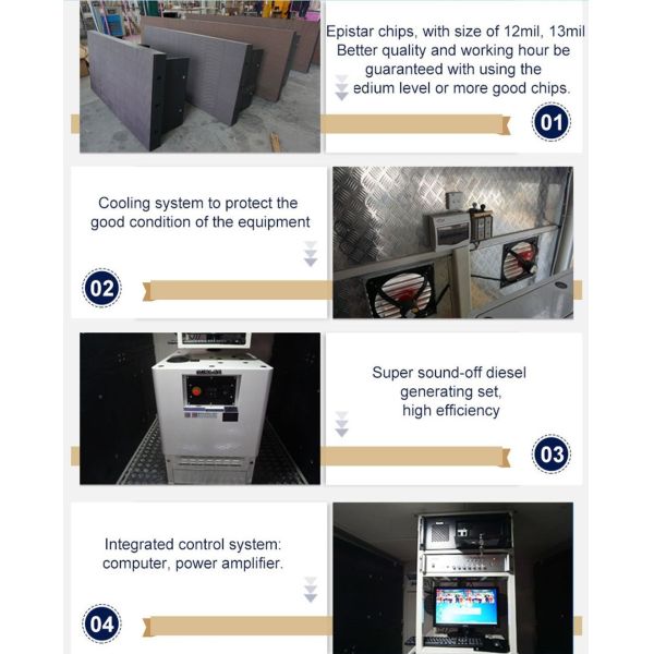 Changan mobile billboard advertising truck display stage truck