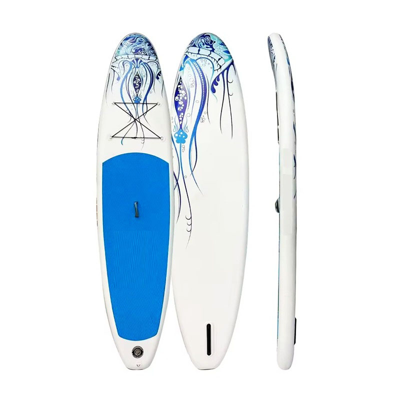 sup Cross-border Ready-to-Ship PVC Inflatable SUP Paddleboard-Portable Stand-Up Paddleboard for Water Yoga Paddling