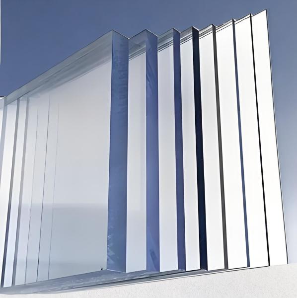 8mm Clear Polycarbonate Sheet Impact Resistant Perfect For Protective Barriers And Safety Glazing