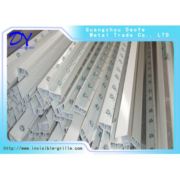 Anti Corrosion Balcony Invisible Grille 2.0mm Tensile Strength Wire