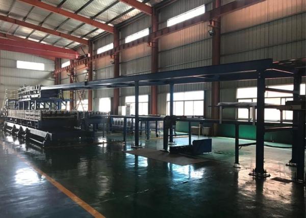 Tile Wood Roof Panel Making Machine / PU Sandwich Panel Roll Forming Machine
