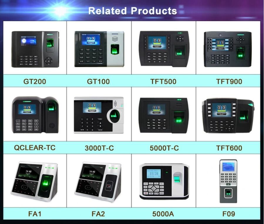 Портативный сторонний дисплей дюйма TFT системы 3,5 посещаемости Rfid биометрический