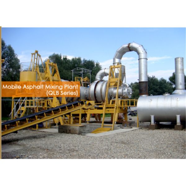 10 Tons Capacity Hot Asphalt Mixing Plant With Auto Control Manually PLC Control System